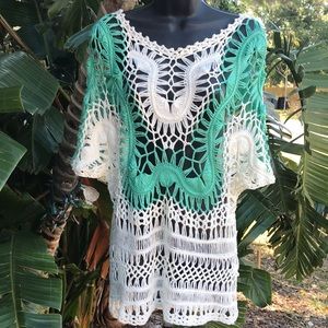Spiaggia dolce Crochet top or cover up